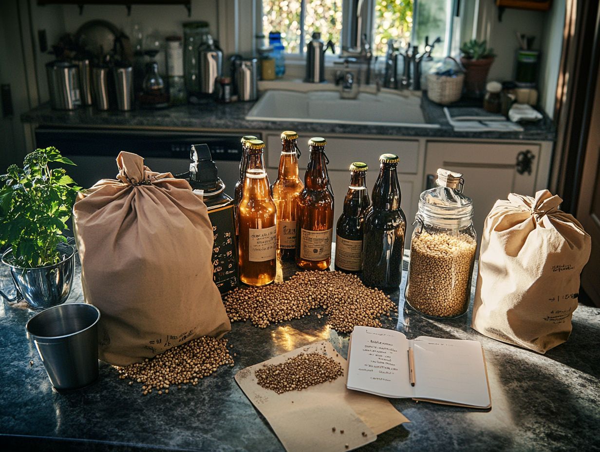 What Are the Basic Steps of Home Brewing?