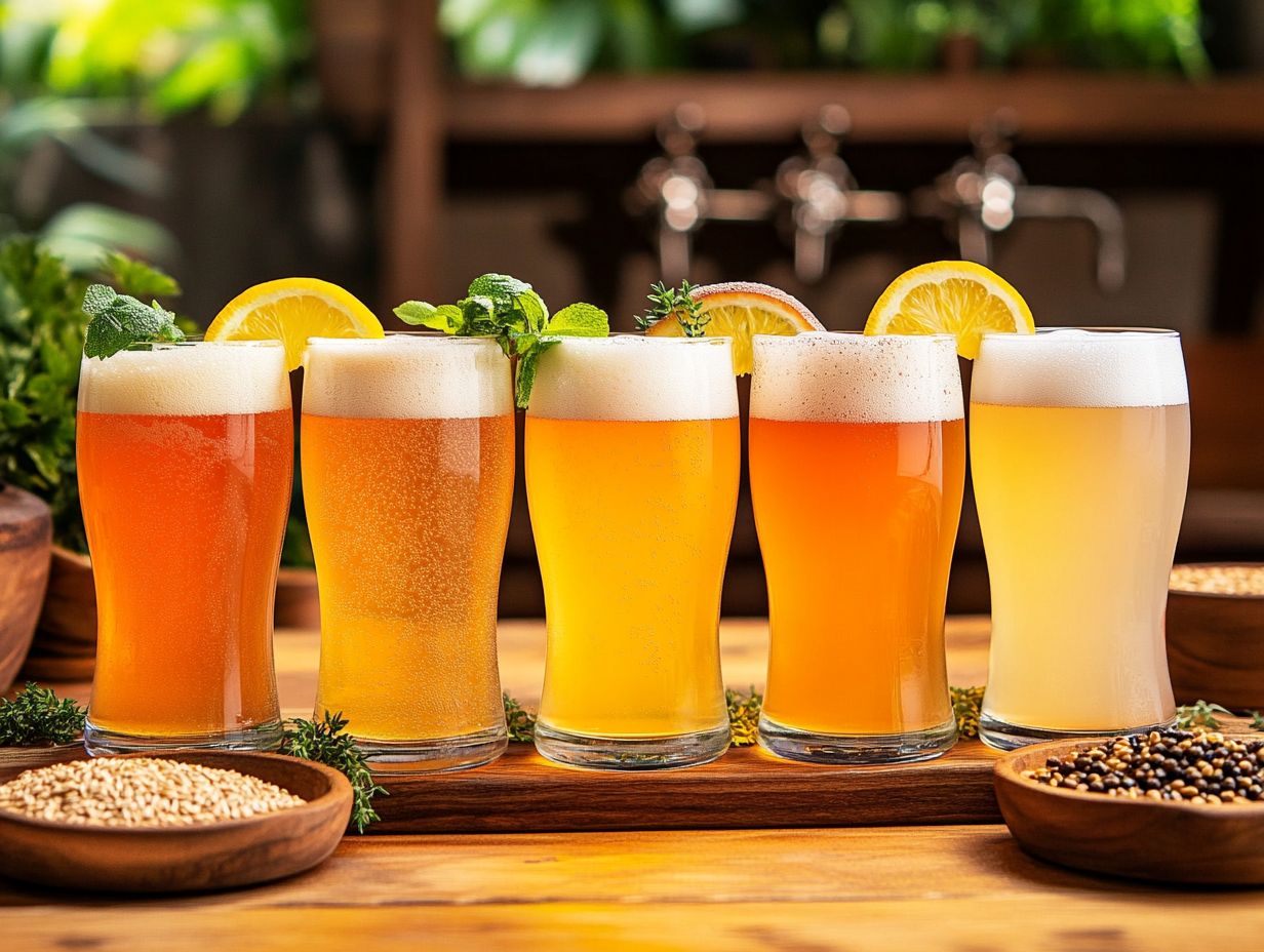 Image showing frequently asked questions about wheat beer recipes