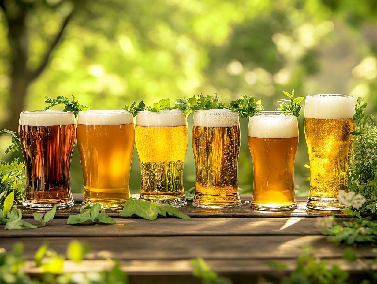 What Are the Key Ingredients in a Lager Beer?