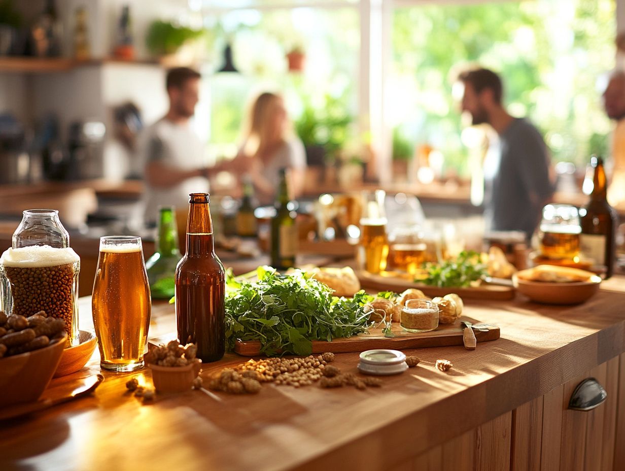 Delicious Beer and Bacon Mac and Cheese, perfect for gatherings