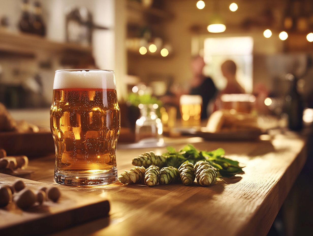 A collection of beer cooking tips with delicious dishes.