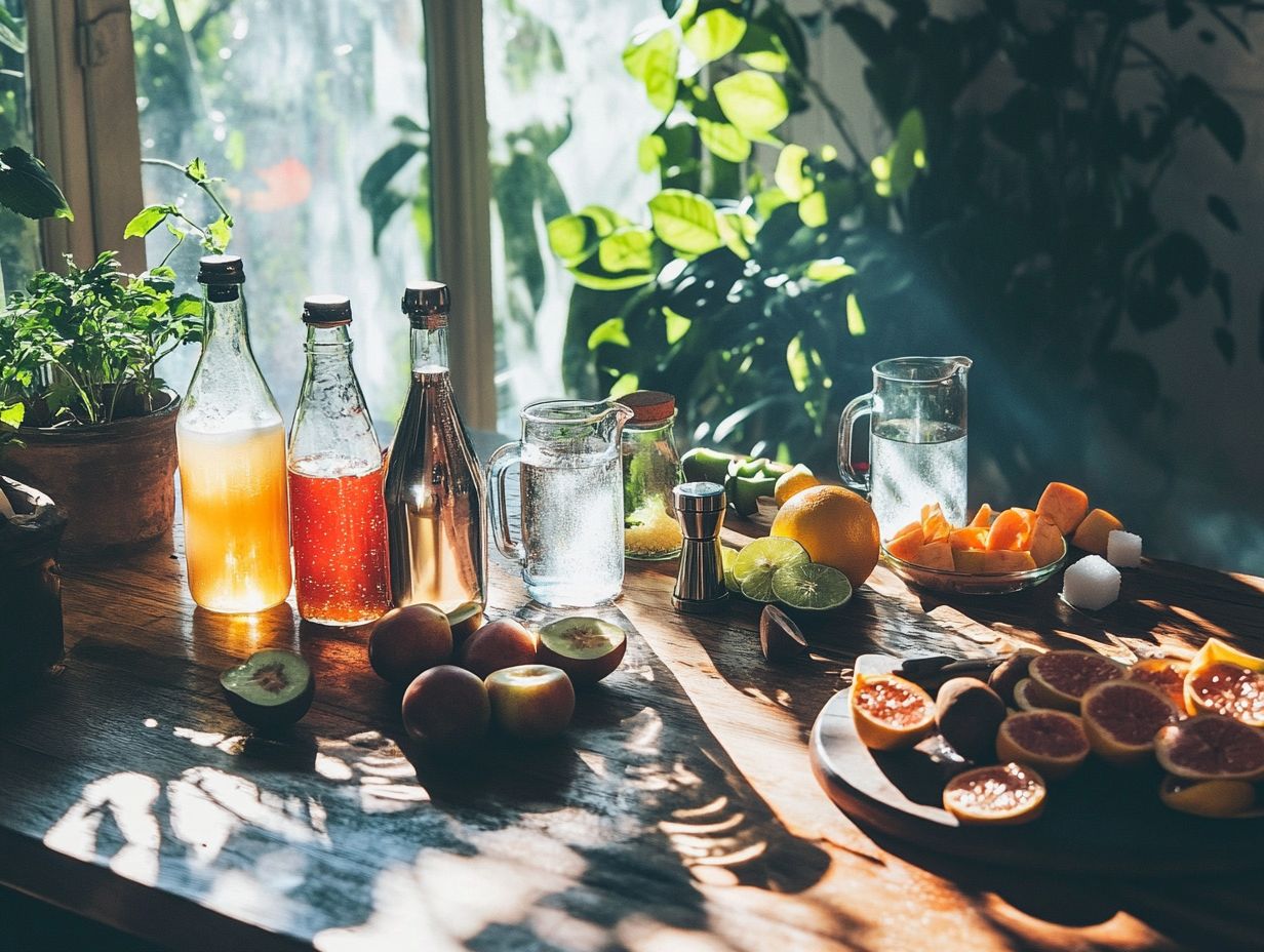 Refreshing Spiked Apple Cider Hard Seltzer in a glass