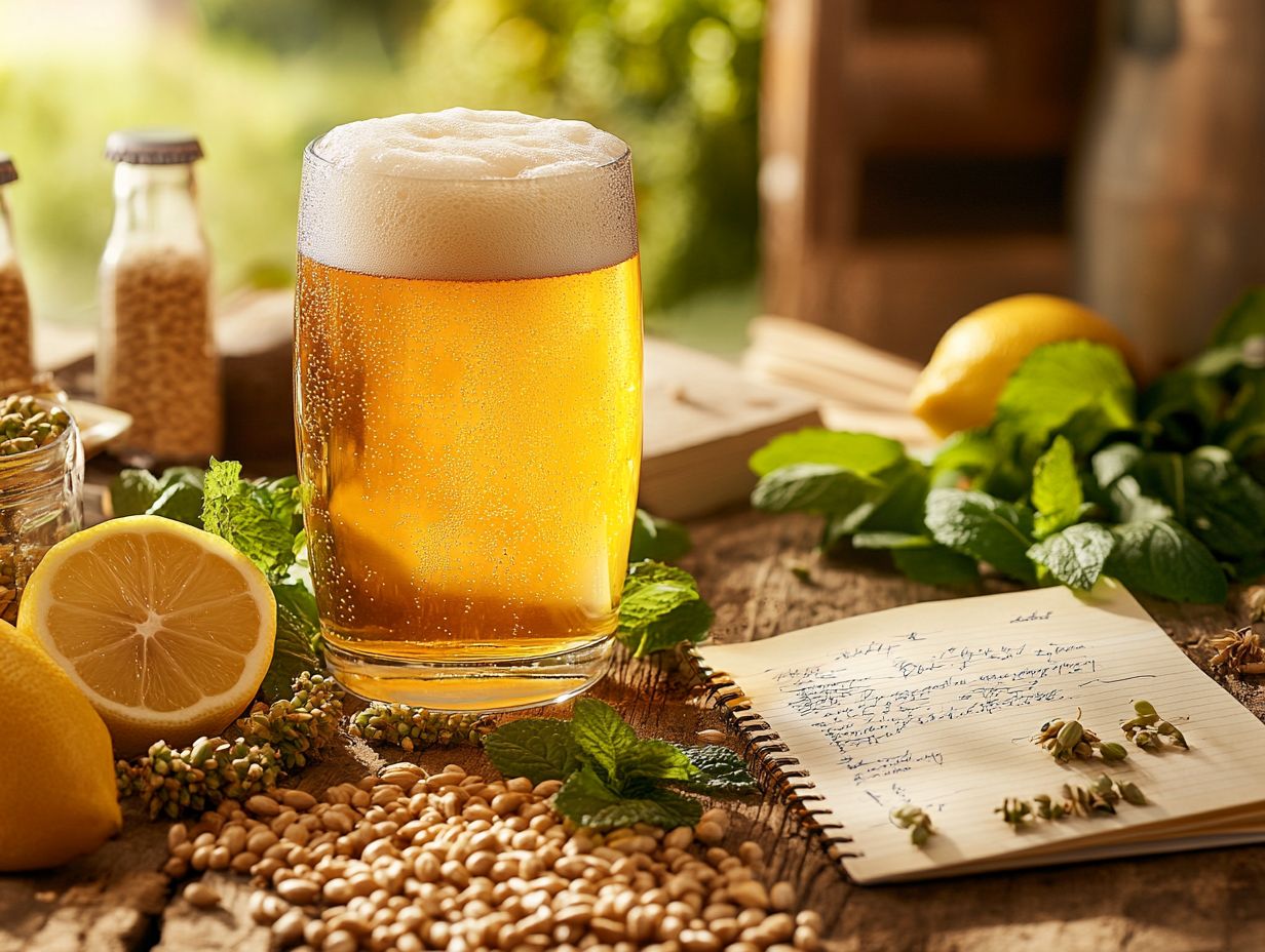 4. Hefeweizen Recipe