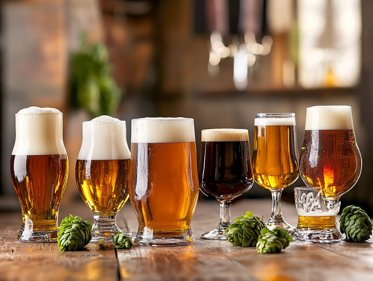 Seasonal beers enhance your drinking experience with unique flavors.