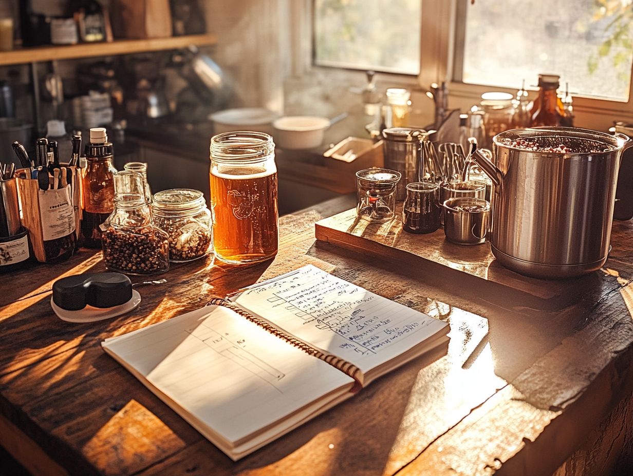 Visually appealing image related to brewing tips