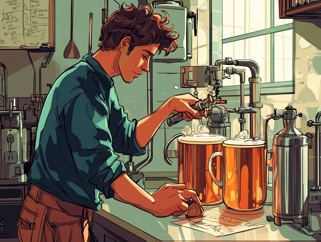 Key factors in brewing success illustrated