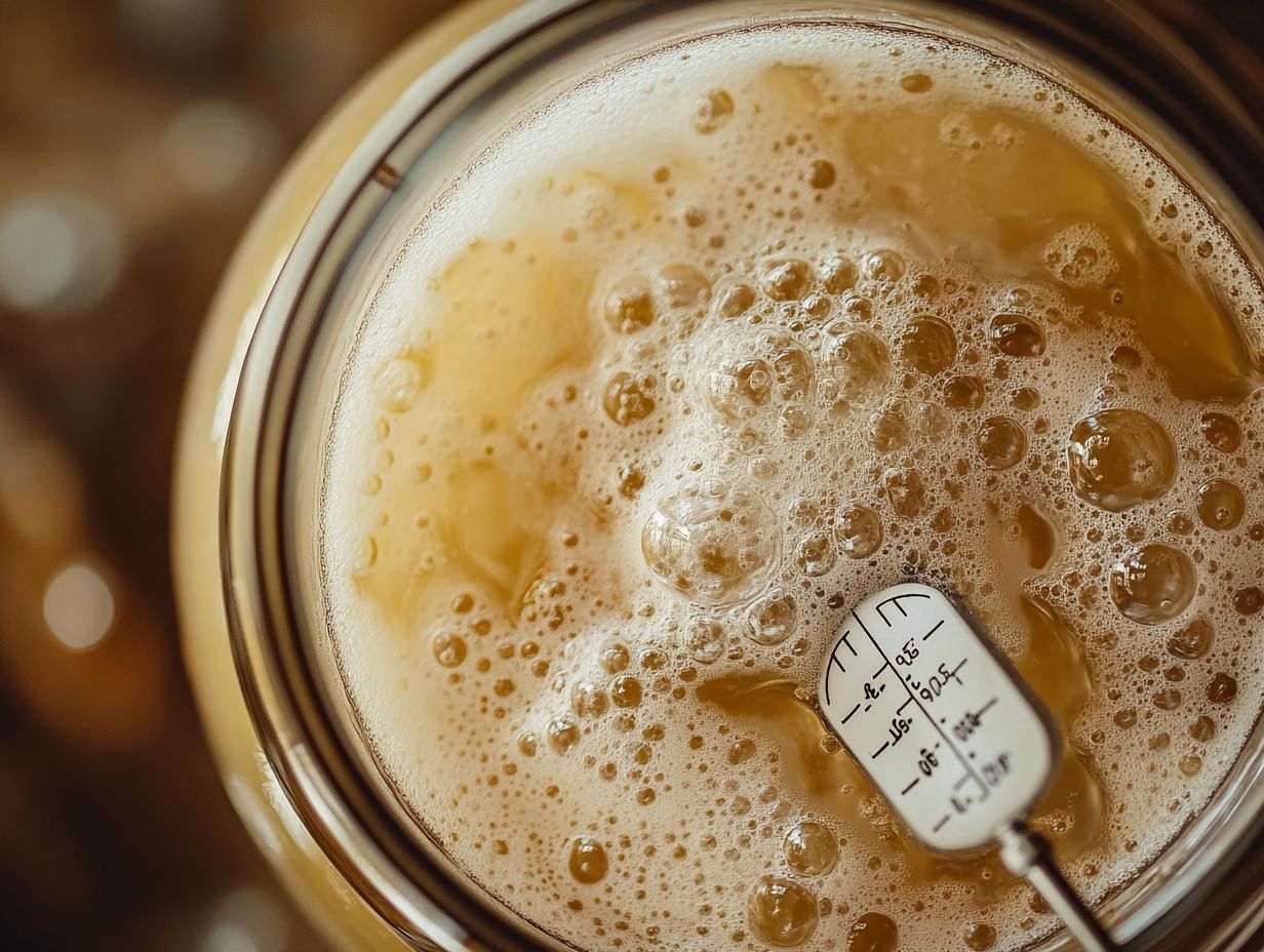 What are the signs that my beer isn't fermenting?