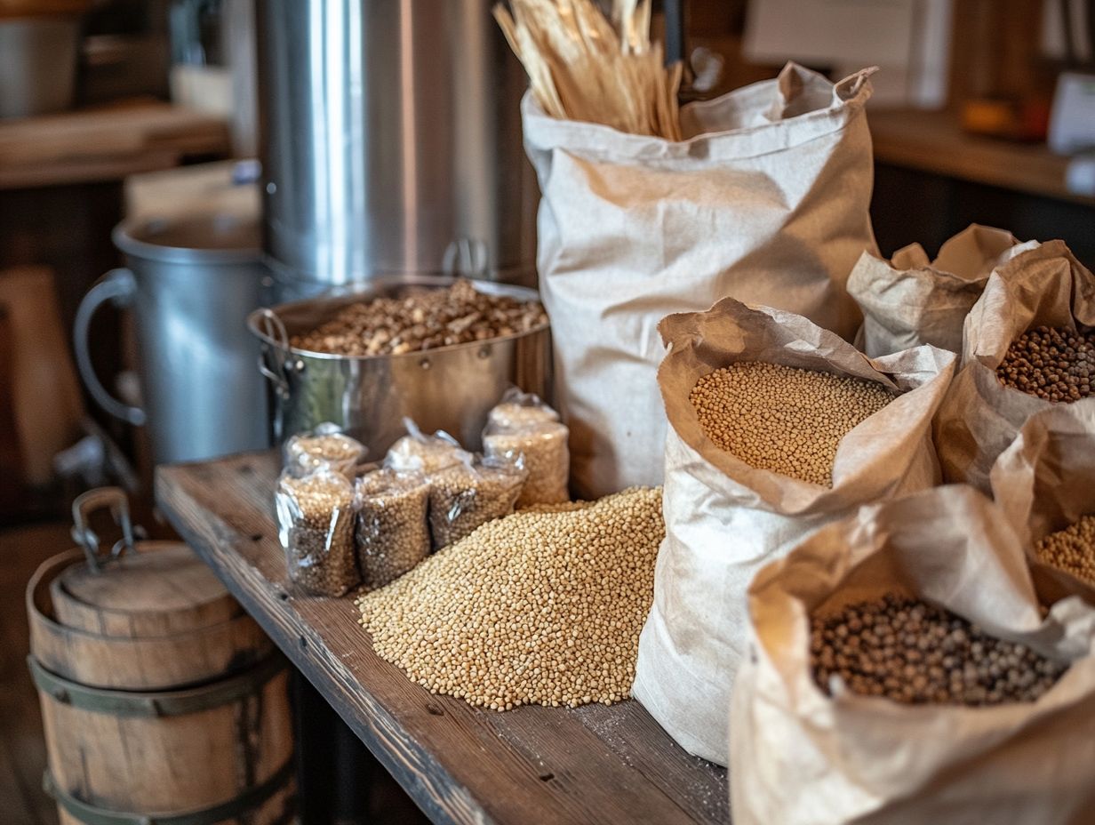 A guide to brewing with gluten-free ingredients.