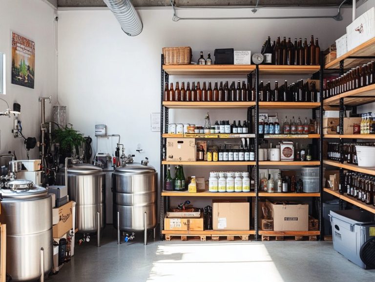 Best Practices for Storing Brewing Equipment