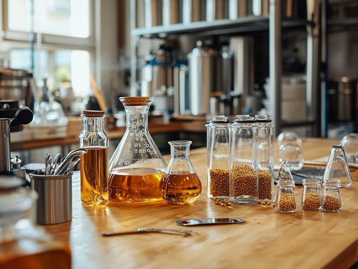 What is a yeast starter and why is it important in the brewing process?