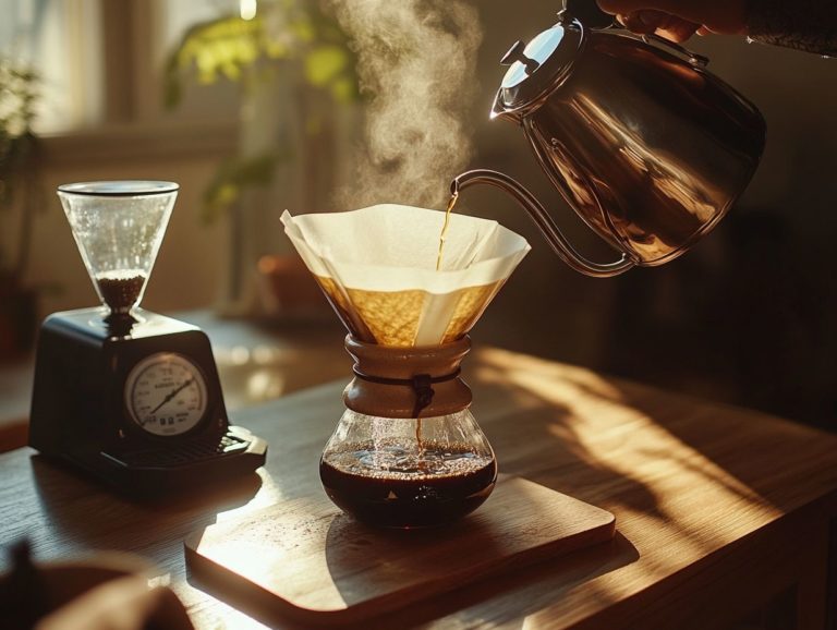 Brewing Coffee with a Chemex: A Step-by-Step Guide