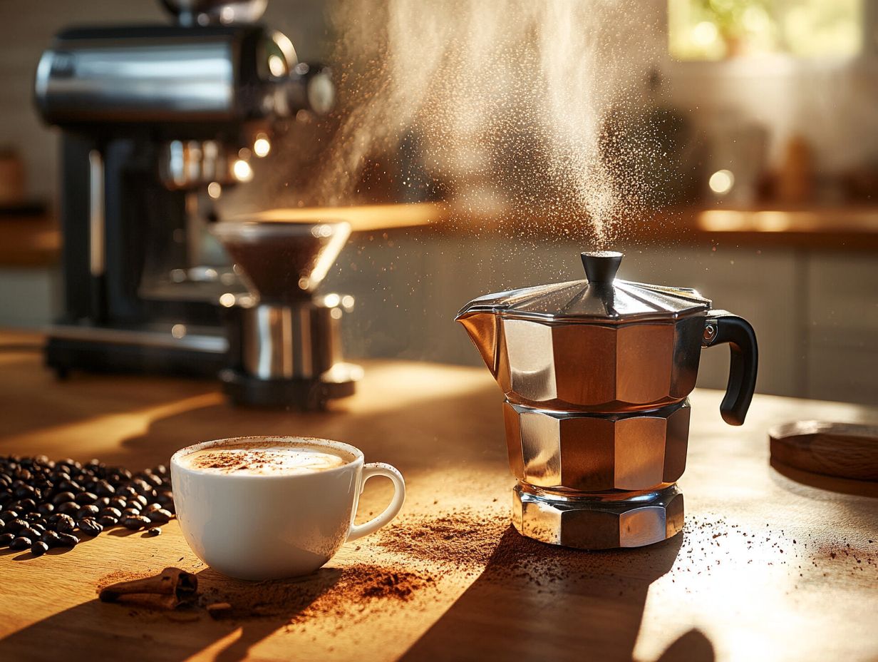 Step 2: Add Ground Coffee to the Filter Basket