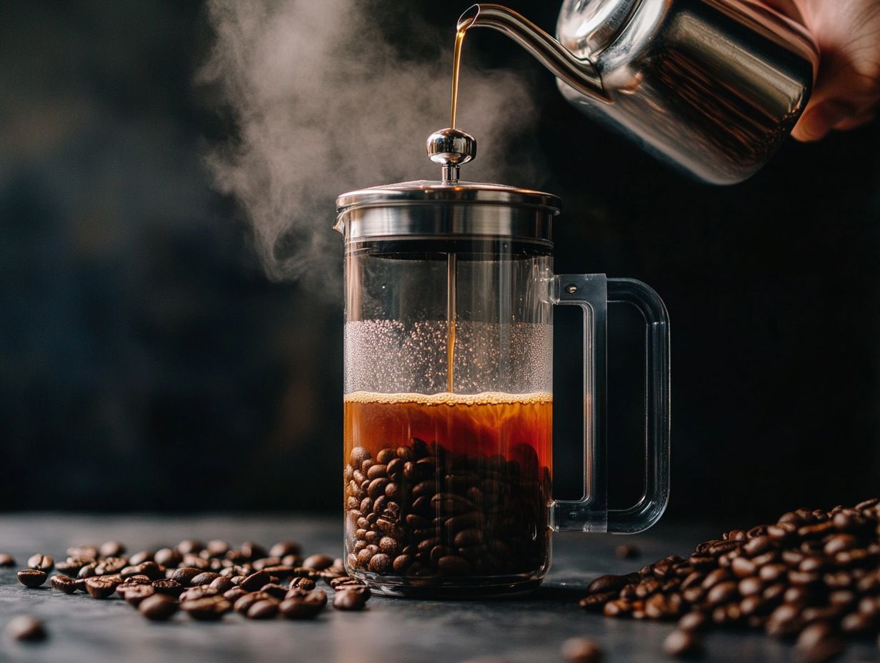 Brewing techniques for dark roast coffee