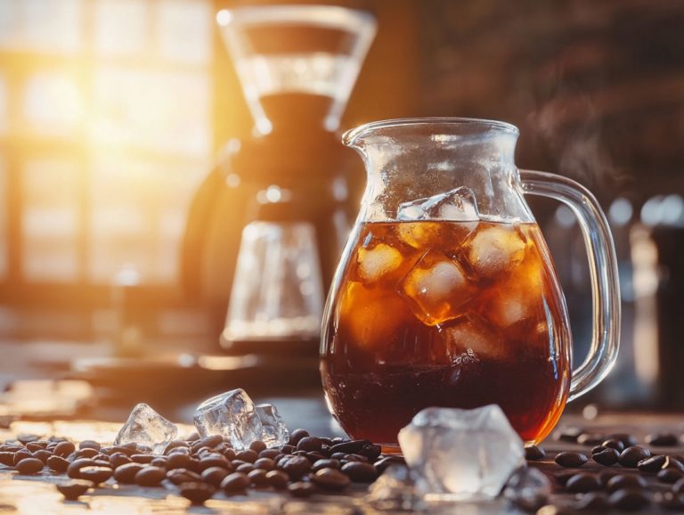 Brewing Techniques for Iced Coffee