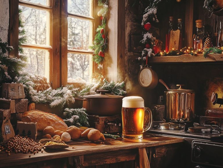 Crafting Seasonal Beer Recipes for Festivities