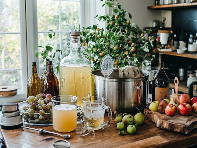 Essential Equipment for Home Brewing Ciders