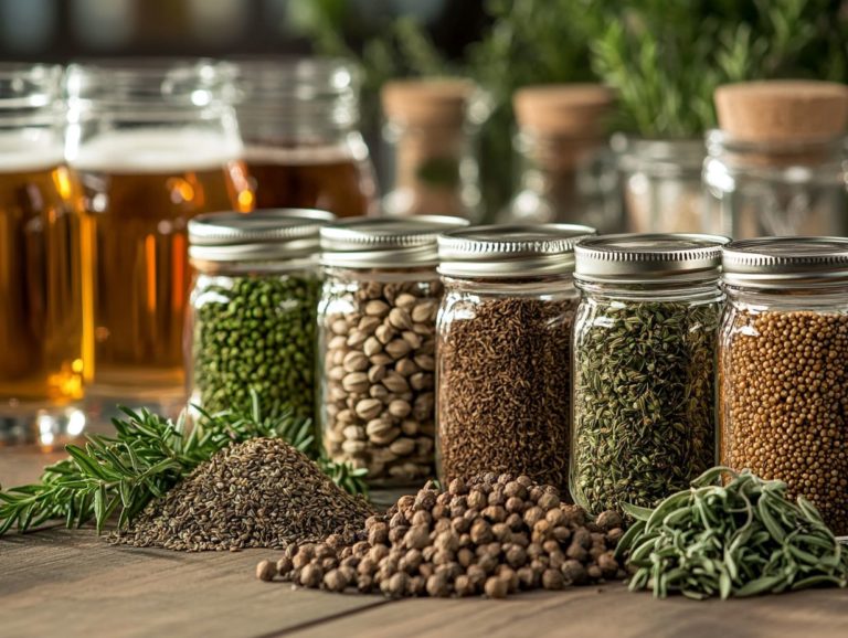 Essential Spices and Herbs for Craft Beer