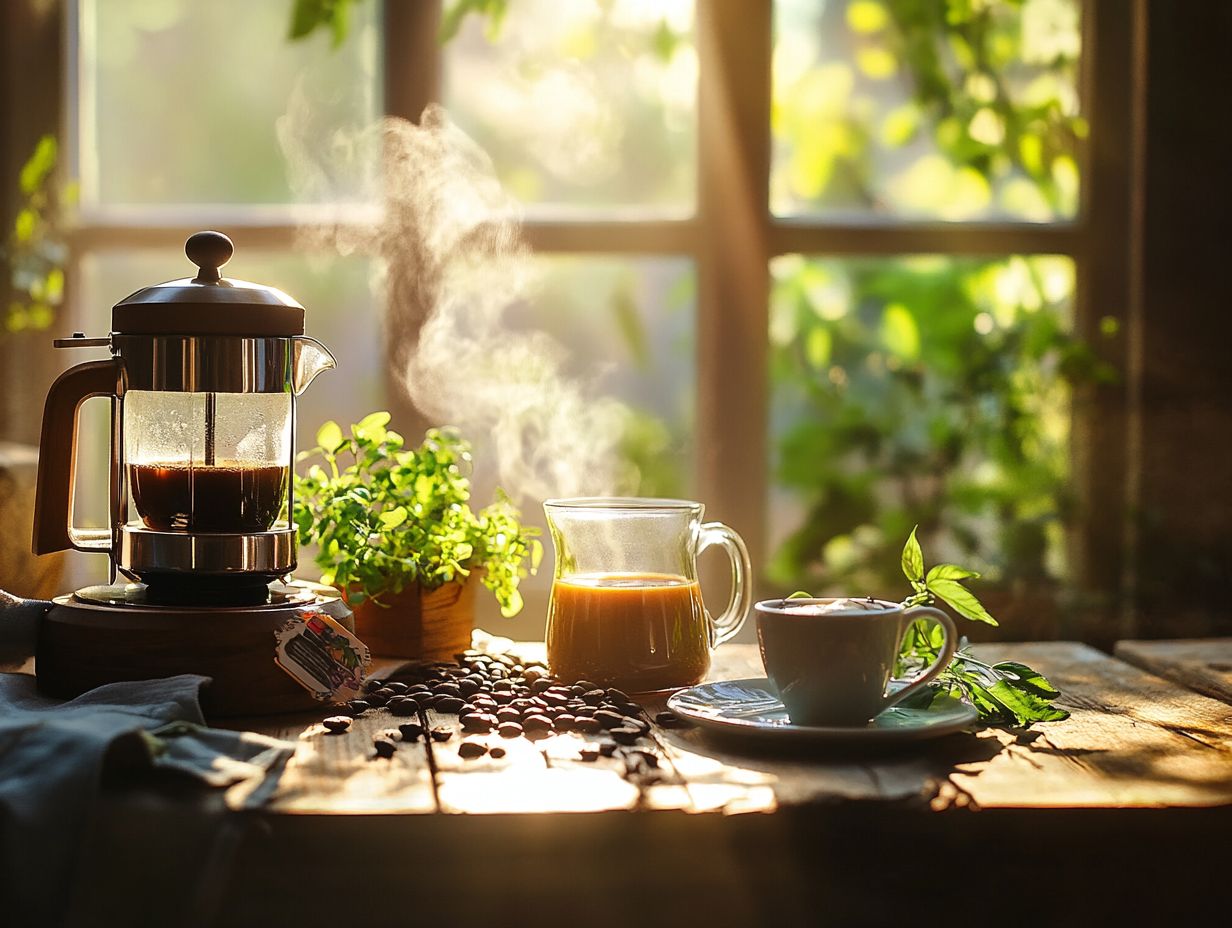 Benefits of Using a French Press in Coffee Brewing