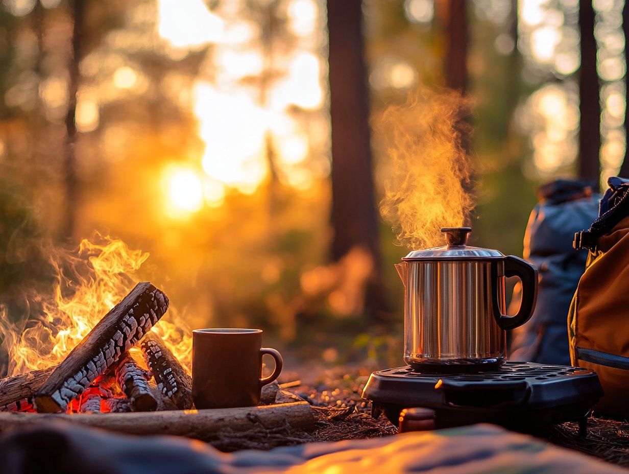 Frequently Asked Questions about Brewing Coffee While Camping