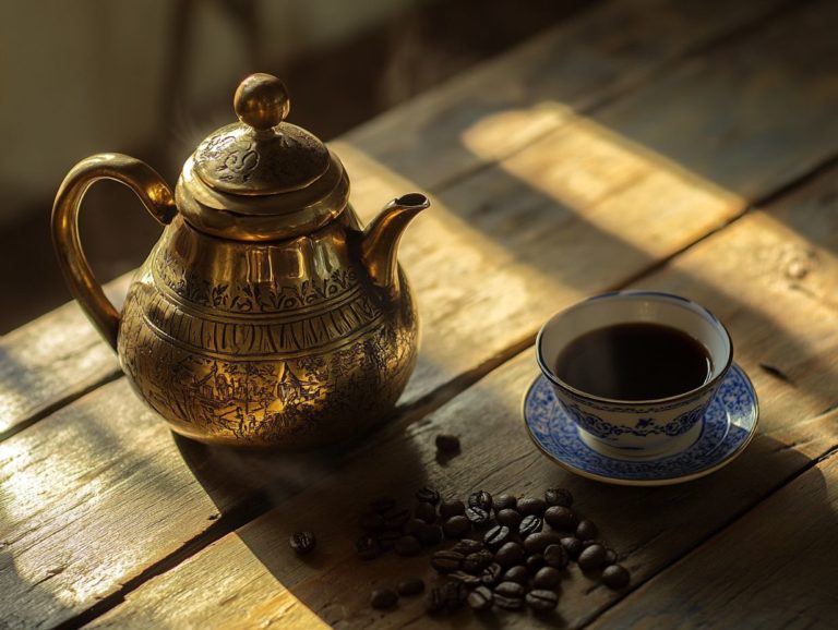 How to Brew Coffee with a Turkish Pot