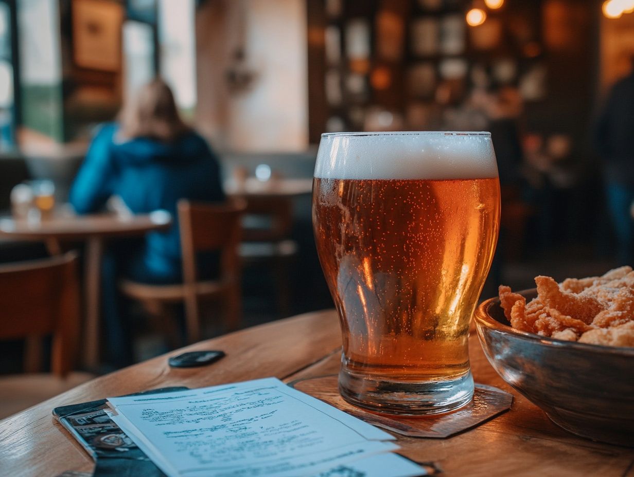 A glass of beer being diluted with water to reduce bitterness