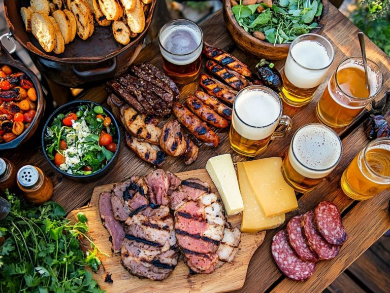 How to Pair Food with Your Home Brewed Beer