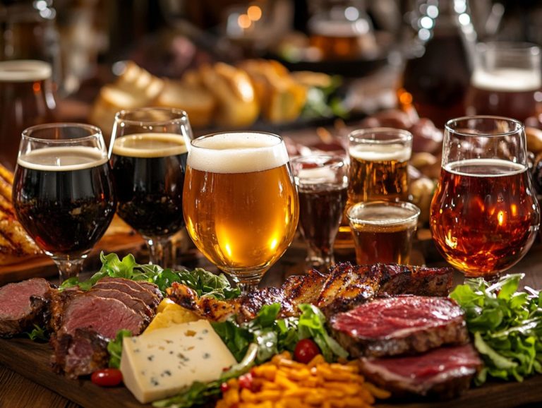 How to Pair Your Home Brew with Food