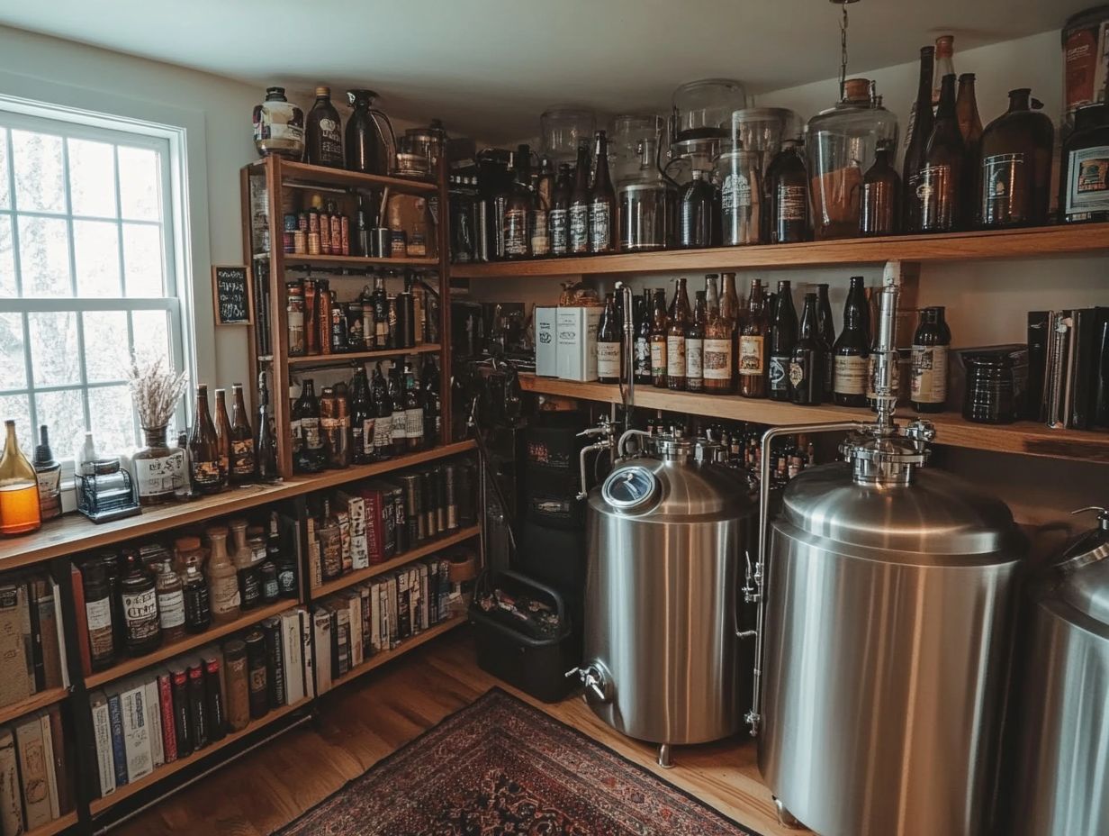 Brewing equipment storage and maintenance tips