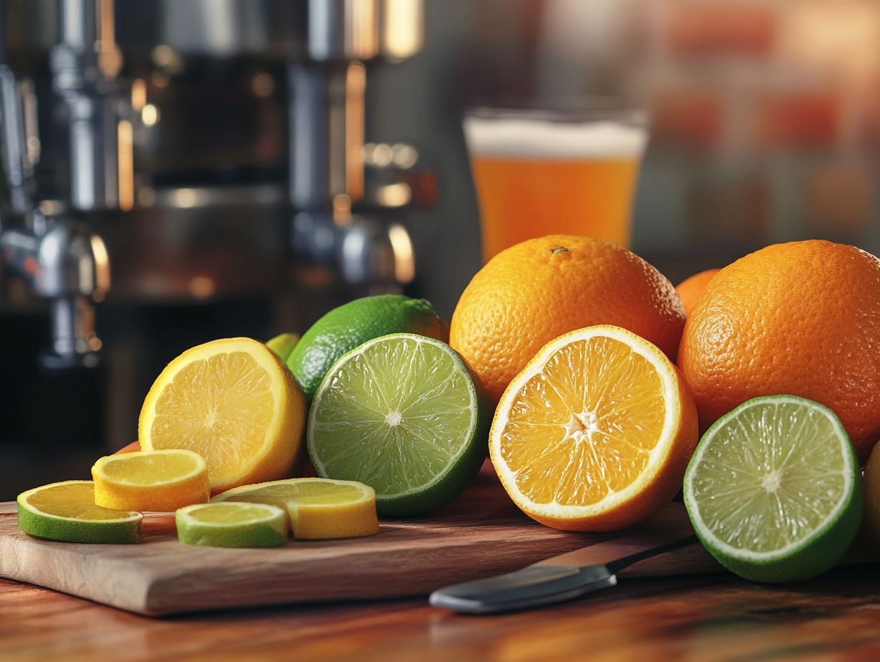 1. Choosing Fresh and Ripe Citrus