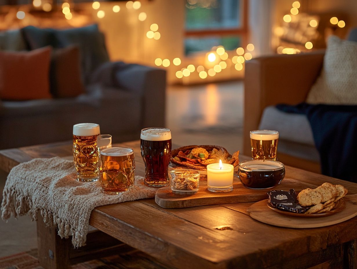 Delicious beer recipes for a cozy night in