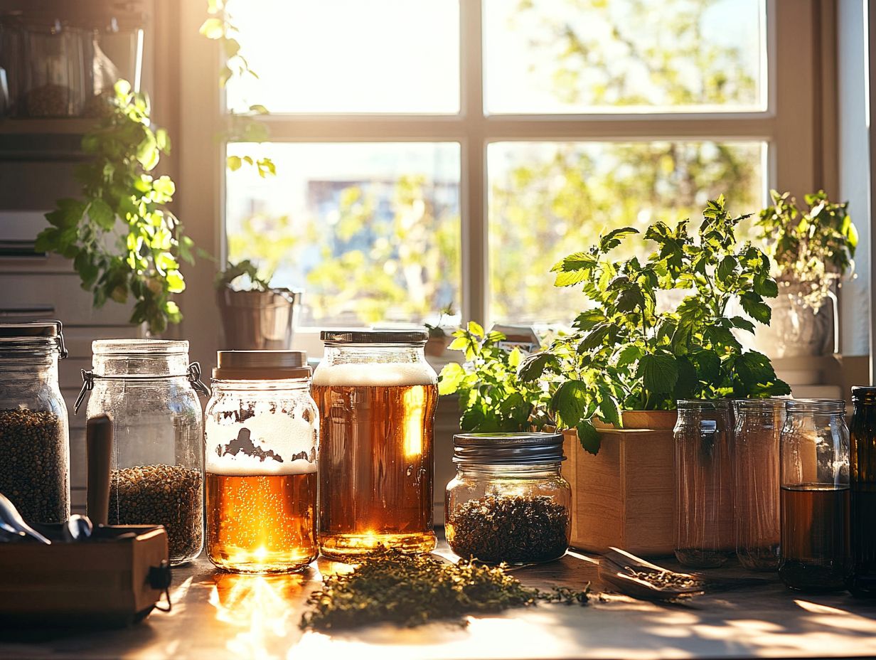 An overview of the fermentation process in home brewing