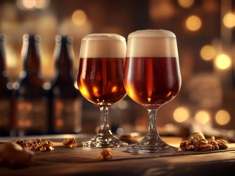 The Characteristics of Belgian Dubbel Beers