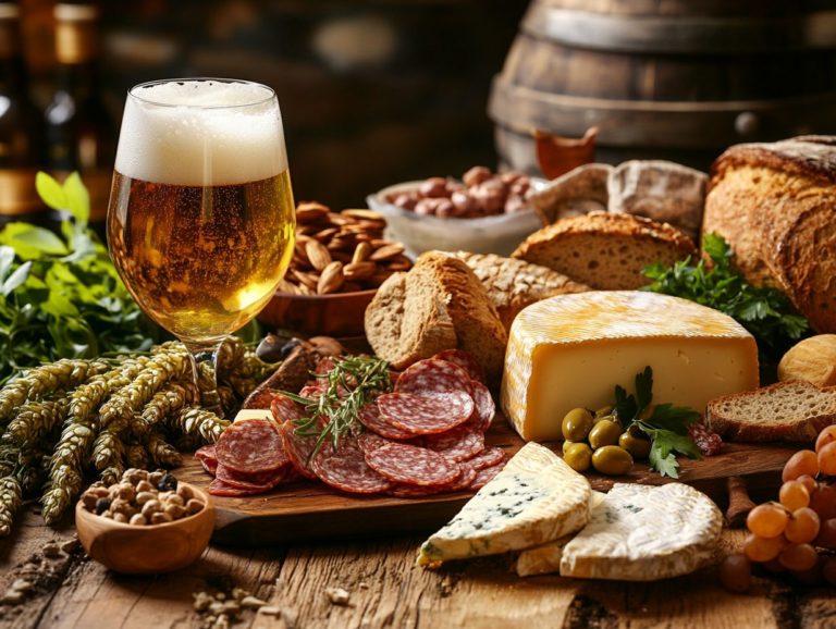 The Perfect Pairing: Food and Beer Ingredients