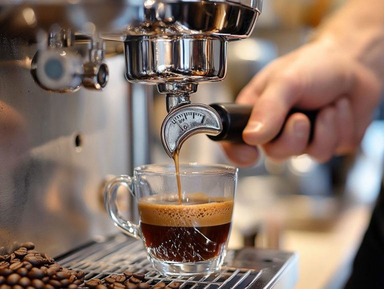 The Role of Brewing Pressure in Espresso