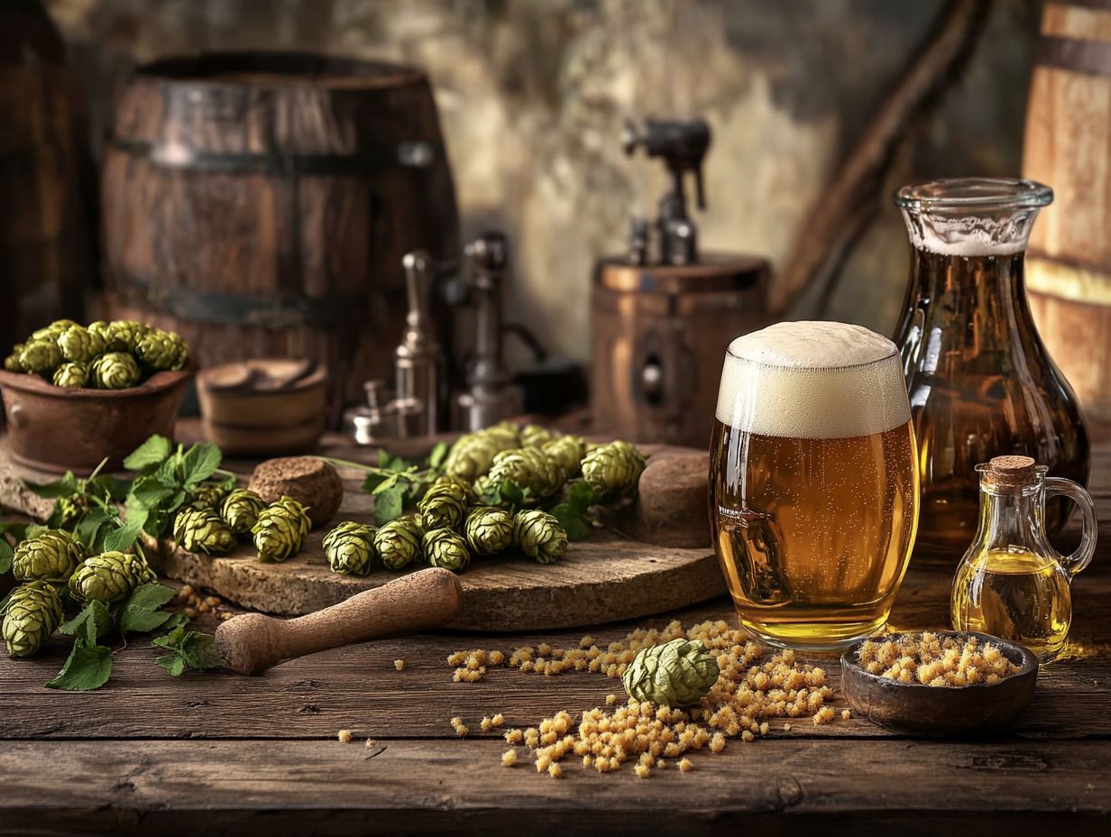 How Does Malt Affect the Color and Flavor of Beer?