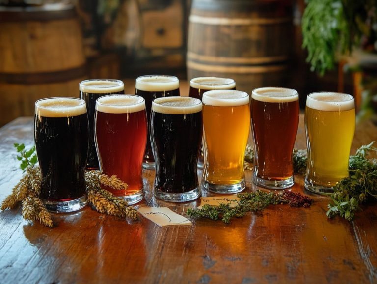 Top 10 Beer Styles for a Craft Beer Tasting