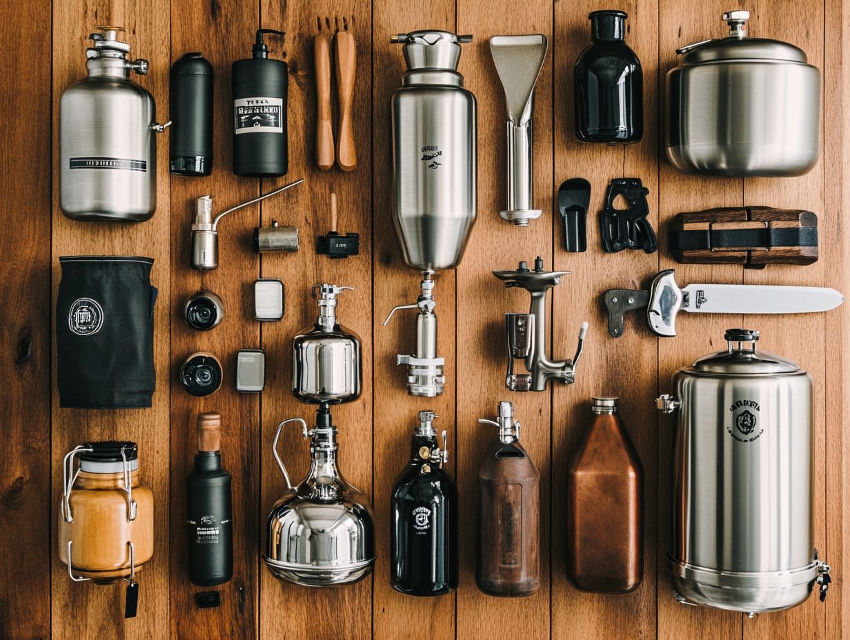 What Are the Different Types of Brewing Equipment Available?