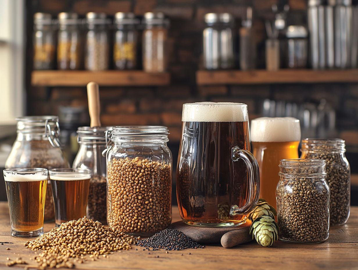 What are the top 10 specialty grains for unique beer flavors?