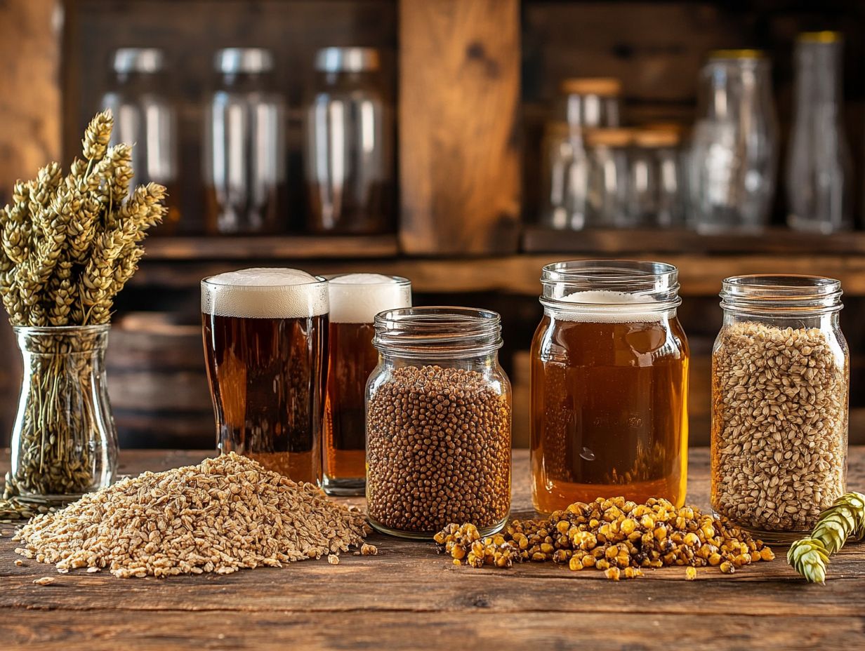 Exploring the Advantages of Specialty Grains in Craft Beer Brewing.