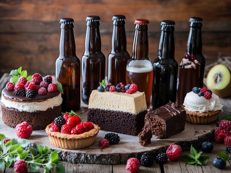 Top 5 Craft Beers for Dessert Pairings