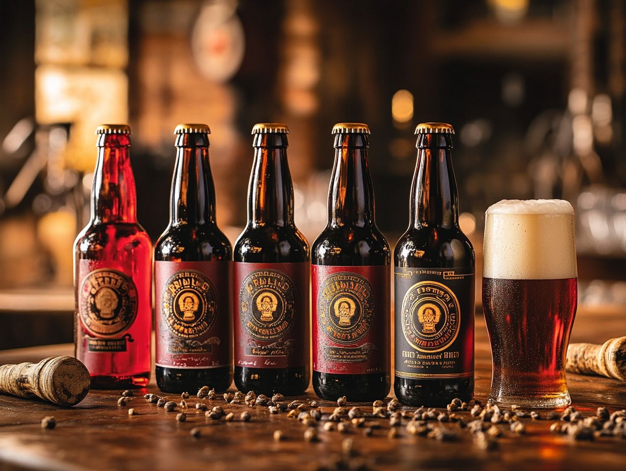 Image showcasing the top 7 best red ales to enjoy in 2023.