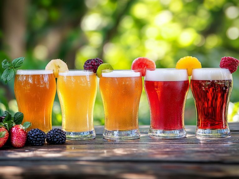 Top 7 Fruity Beer Styles to Enjoy This Season