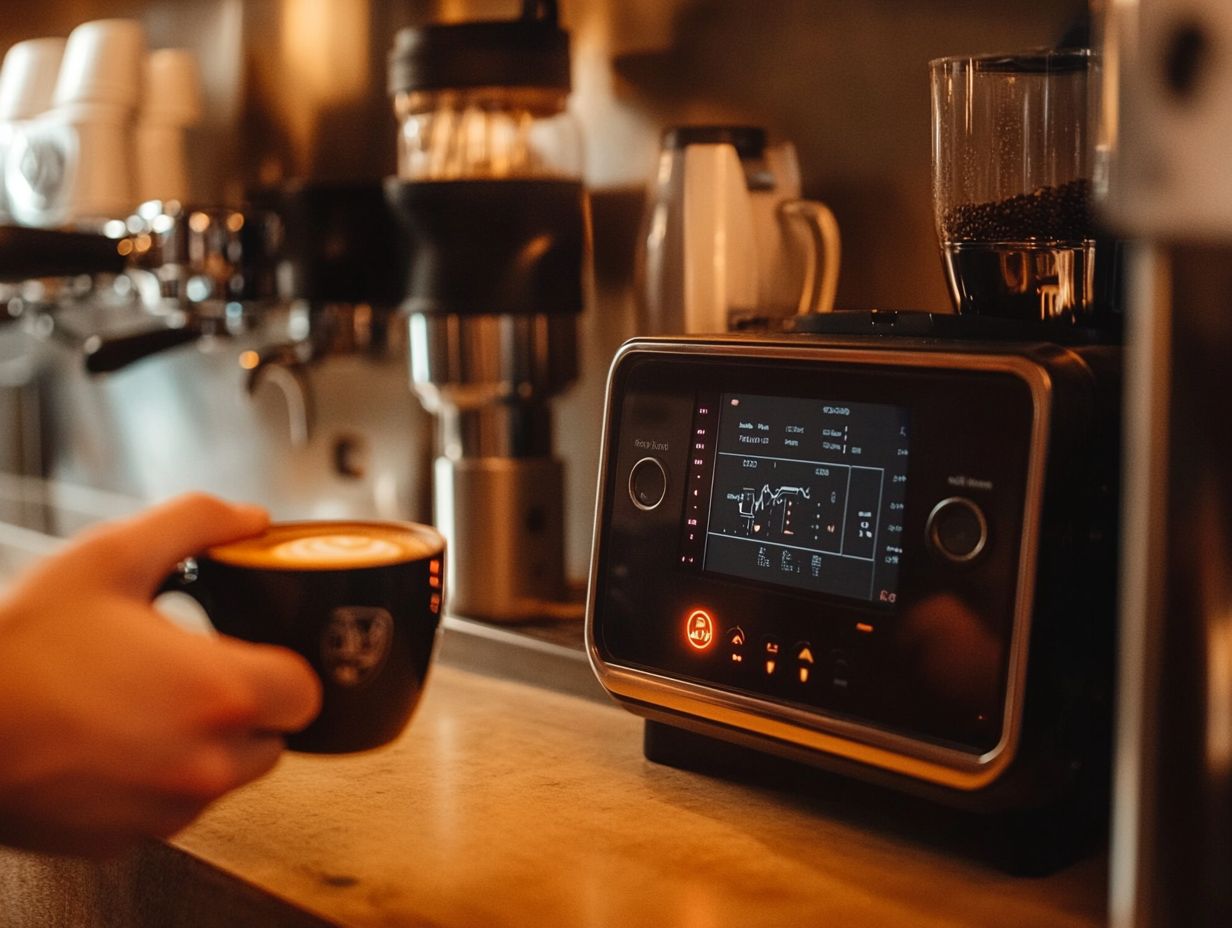 A modern pH meter used in brewing for improved accuracy