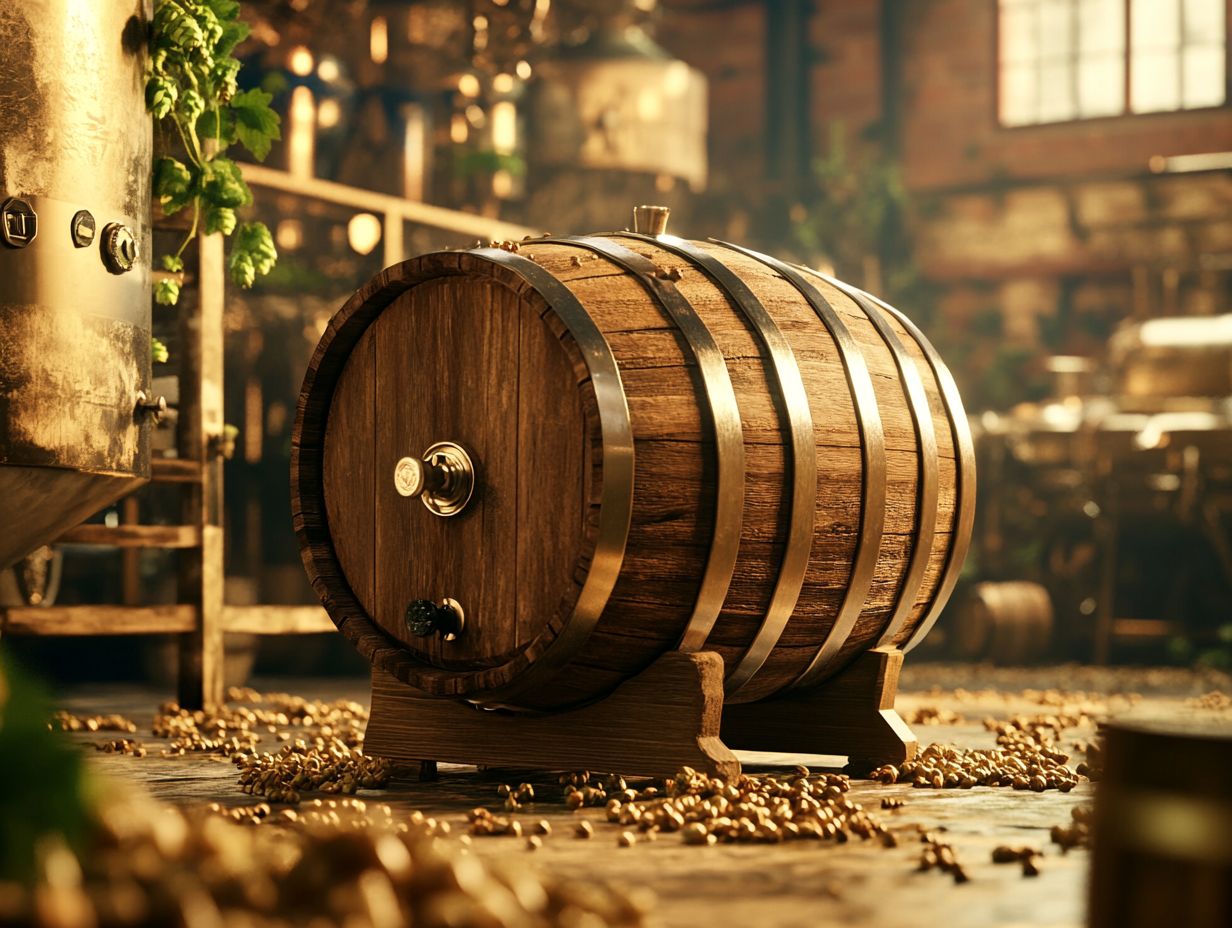 What Is the Role of a Cask in the Brewing Process?