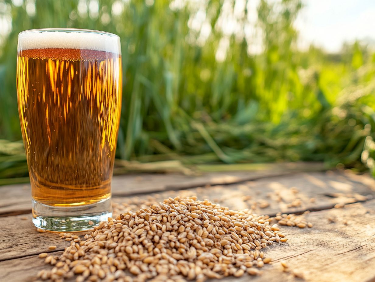 Image of Two-Row Barley grains