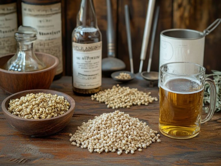 What Are the Key Ingredients for Ales?