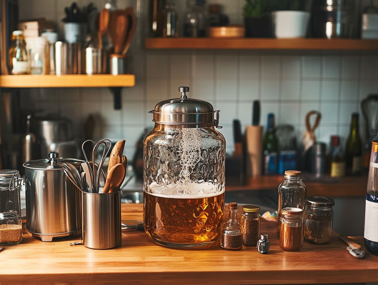 Home Brewing Sanitizing Equipment