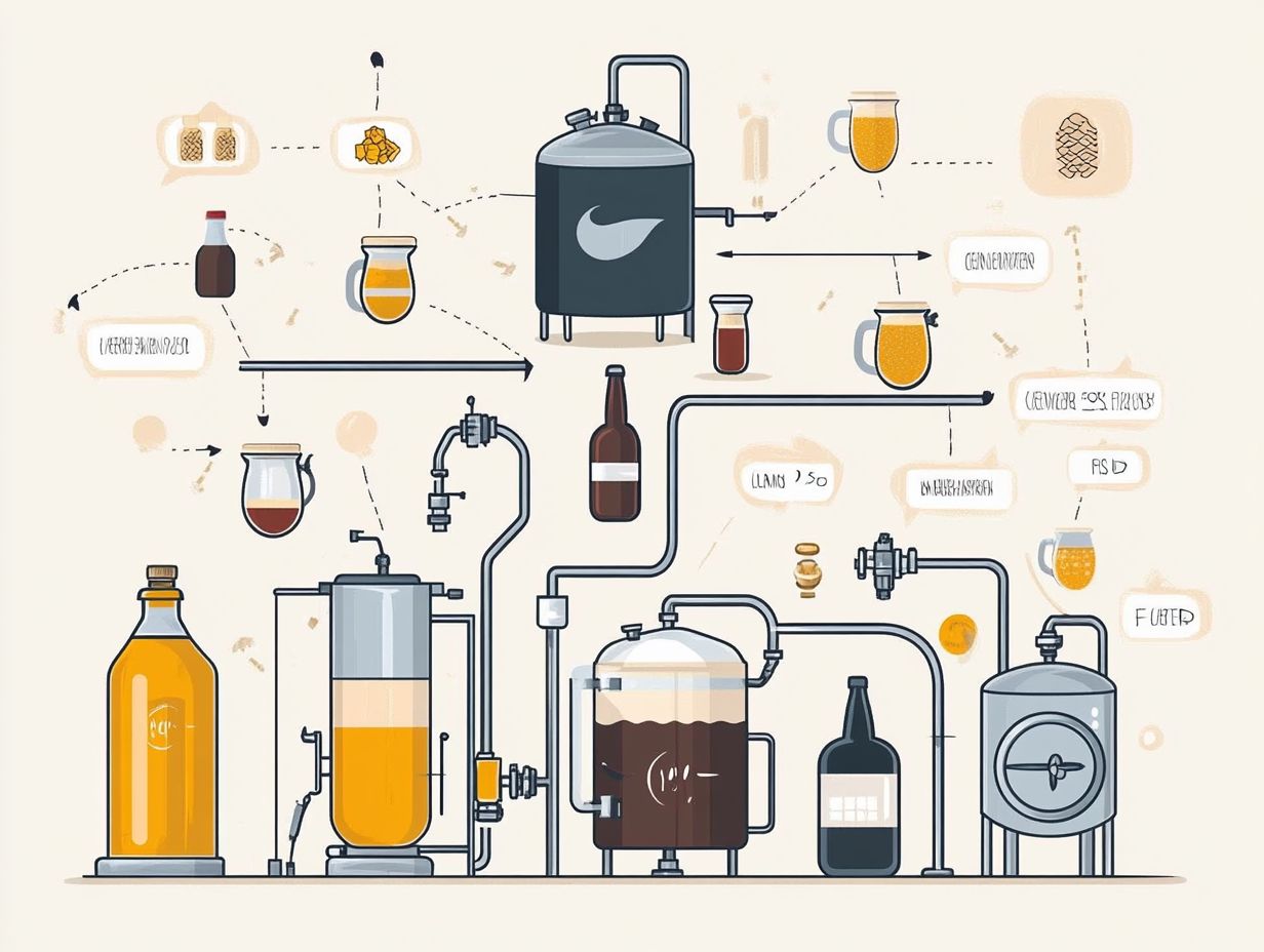 An overview of different types of lagers