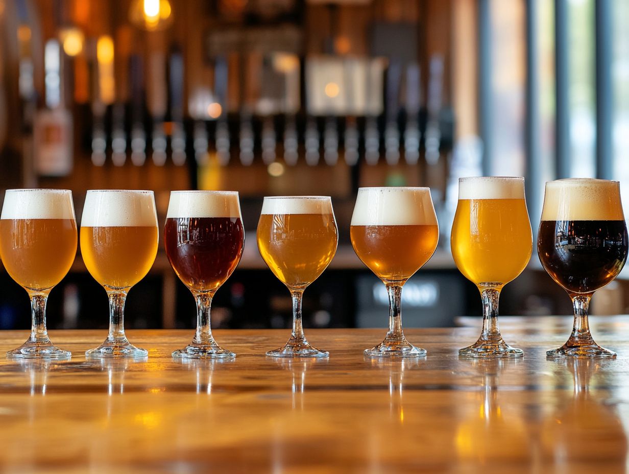 Image illustrating frequently asked questions about beer styles